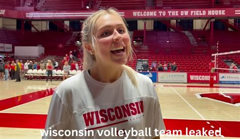 wisconsin volleyball team pictures unfiltered|Wisconsin Volleyball